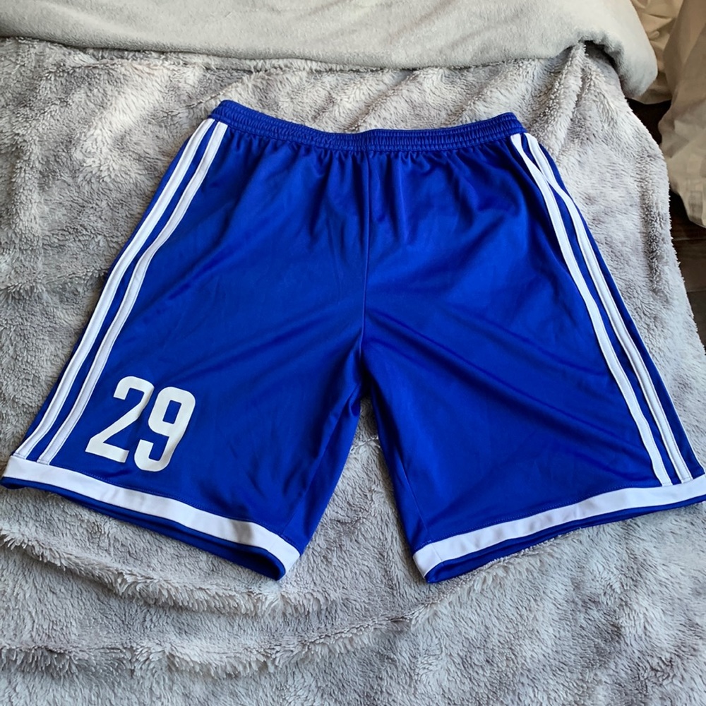 Boys Adidas #29 Soccer Shorts
